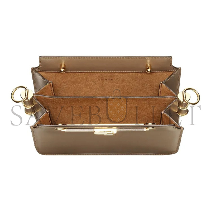 F**di vitello king luxor F**di touch shoulder bag tartufo 8bt349ahk2f1f1m (26.5*19*10cm)